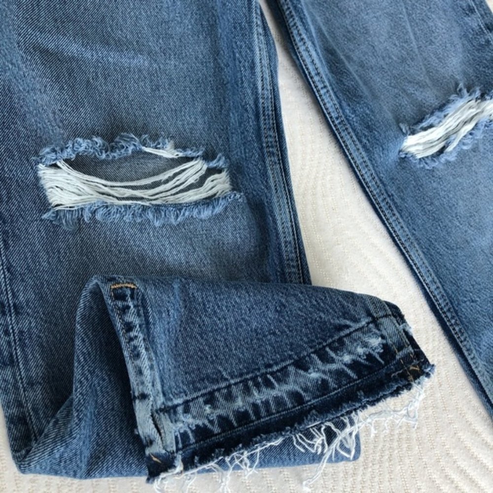 NWT Free People Lita Slim Distressed Jeans - Picture 5 of 8